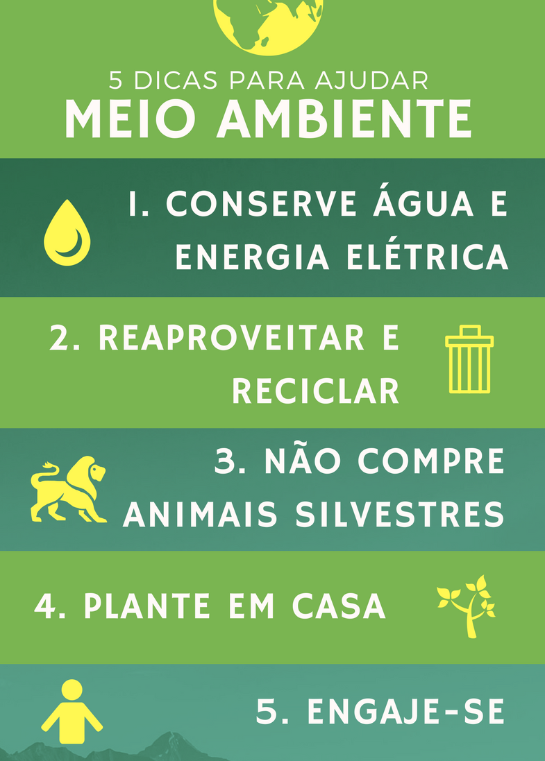 Você ajuda ou prejudica o Meio Ambiente?