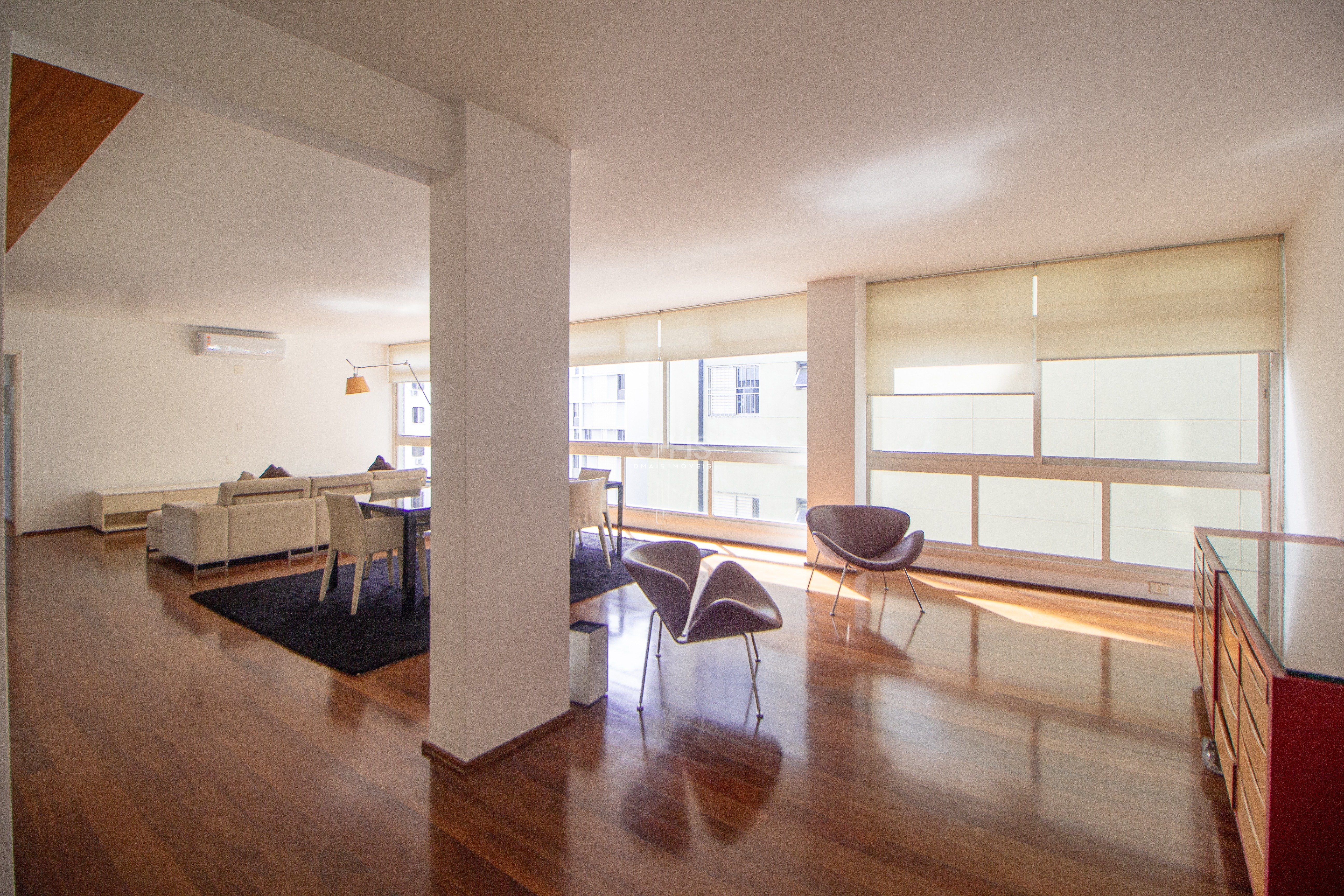 Apartamento mobiliado para alugar no Jardins - 195m e 3 dormitrios