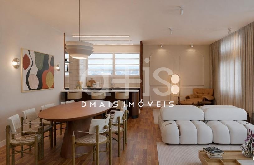 Apartamento reformado de 220 m� com 3 su�tes na parte plana do Jardins